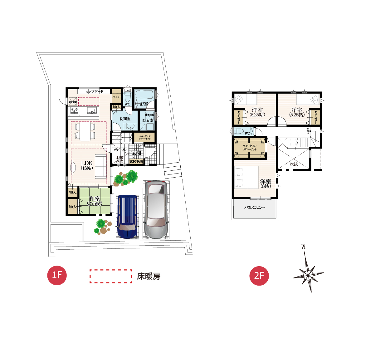 6号地 間取り図