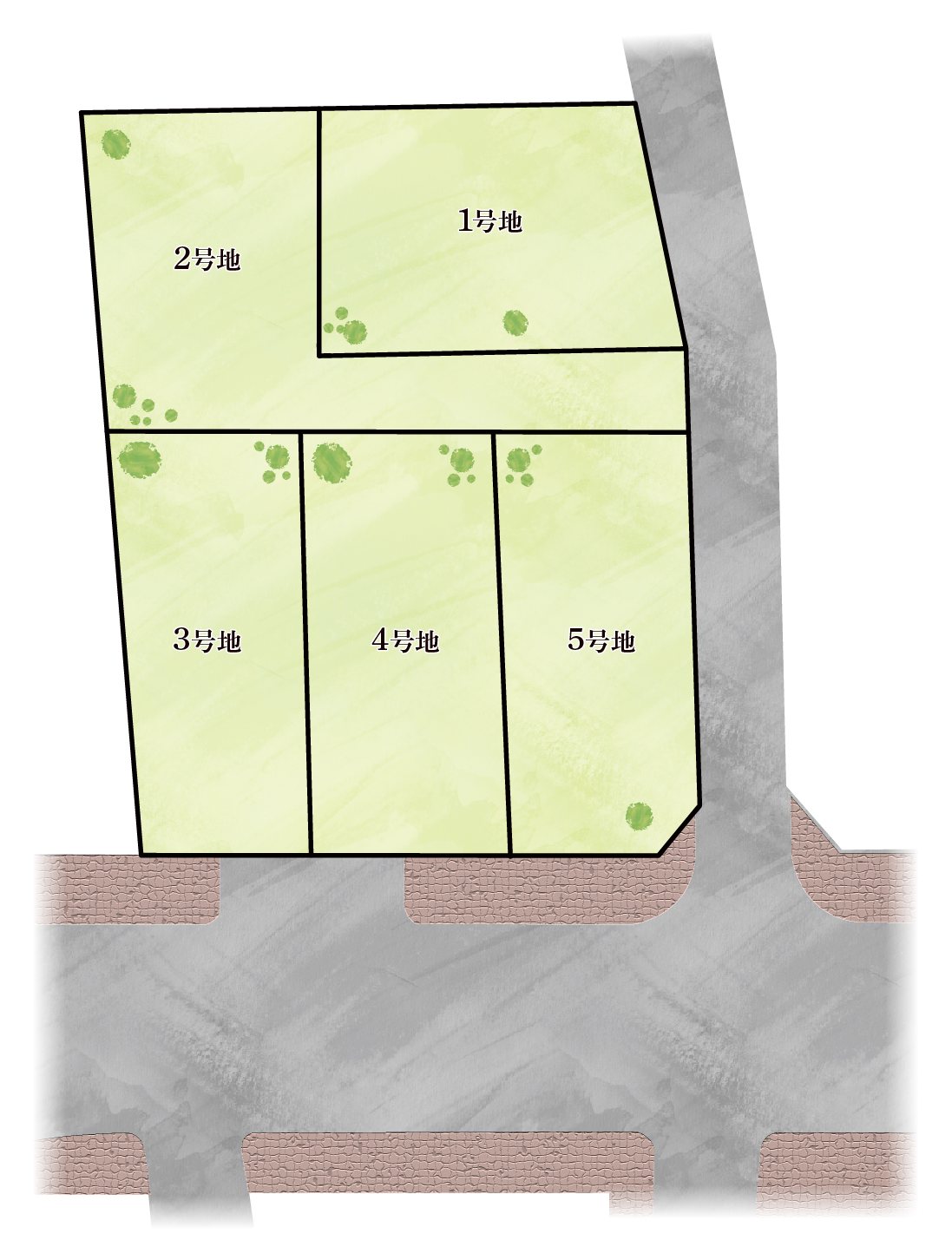 区画図(全5区画)
